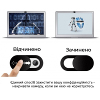 Захисна шторка для веб-камери ноутбука, телефона (наклейка) SampleZone (SZ-001) Diawest