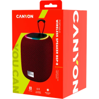 Акустична система Canyon BSP-8 Bluetooth V5.2 Red (CNE-CBTSP8R) Diawest