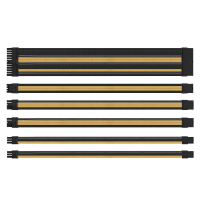 Кабель живлення SLEEVED CABLE EXTENSIONS BLACK Azza (ACAZ-001) Diawest