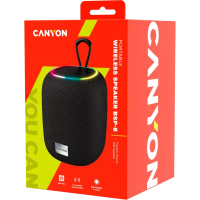 Акустична система Canyon BSP-8 Bluetooth V5.2 Black (CNE-CBTSP8B) Diawest