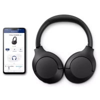 Навушники Philips TAH8506 Over-ear ANC Hi-Res Wireless Mic Black (TAH8506BK/00) Diawest
