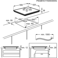 Варочная поверхность Electrolux EHF6240IOK Diawest