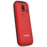 Мобільний телефон Sigma Comfort 50 Optima Type-C Red (4827798122327) Diawest