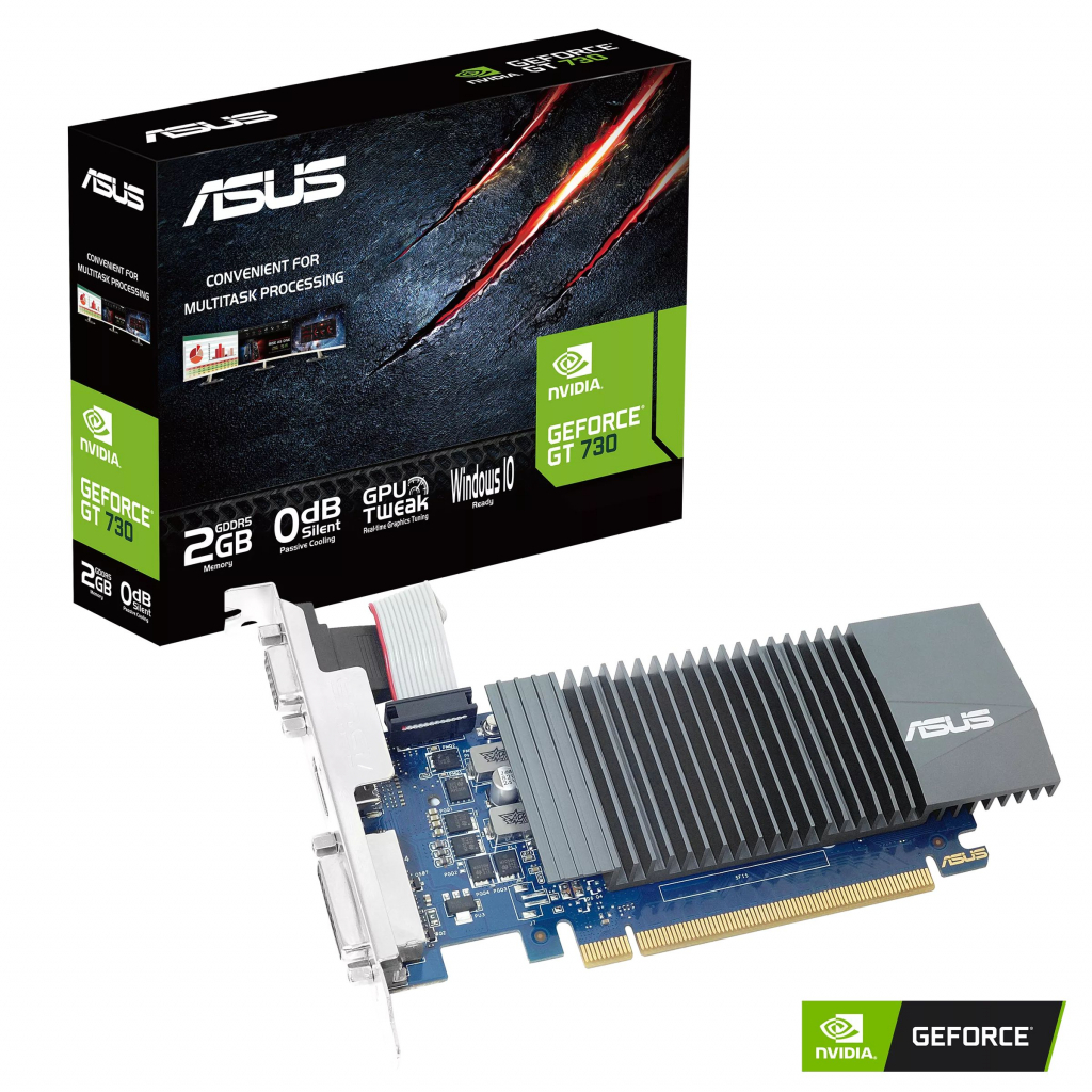 Видеокарта GeForce GT730 2048Mb ASUS (GT730-SL-2GD5-BRK-E) Diawest