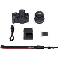 Цифровой фотоаппарат Canon EOS R50 + RF-S 18-45 IS STM Black (5811C033) Diawest