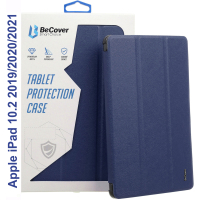 Чехол для планшета BeCover Soft Edge BeCover Apple iPad 10.2 2019/2020/2021 Deep Blue (709180) Diawest