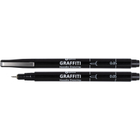 Лайнер Optima GRAFFITI 0,05 мм black (O16408) Diawest