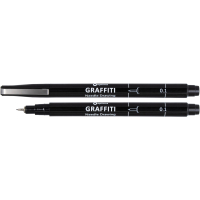 Лайнер Optima GRAFFITI 0,1 мм black (O16409) Diawest
