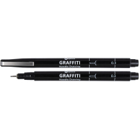 Лайнер Optima GRAFFITI 0,3 мм black (O16410) Diawest