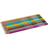 Карандаши цветные Cool For School Metallic 12 цветов (CF15168) Diawest