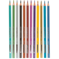 Карандаши цветные Cool For School Metallic 12 цветов (CF15168) Diawest