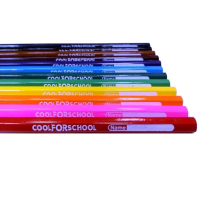 Олівці кольорові Cool For School Moto 6 кольорів (CF15148) Diawest