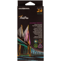 Карандаши цветные Cool For School Art Pro профессиональные 24 цвета (CF15160) Diawest