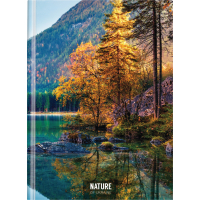 Блокнот Optima Nature of Ukraine: озеро А4, тверда обкл. 96 аркушів, клітинка (O20378-11) Diawest