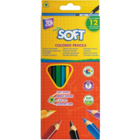 Карандаши цветные Cool For School Extra Soft 12 цветов (CF15143) Diawest