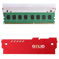 Охлаждение для памяти Gelid Solutions Lumen RGB RAM Memory Cooling Red (GZ-RGB-02) Diawest