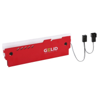 Охлаждение для памяти Gelid Solutions Lumen RGB RAM Memory Cooling Red (GZ-RGB-02) Diawest