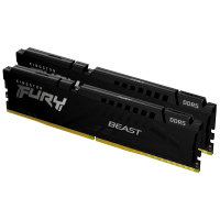 Модуль пам'яті для комп'ютера DDR5 16GB (2x8GB) 6000 MHz Beast Kingston Fury (ex.HyperX) (KF560C36BBEK2-16) Diawest