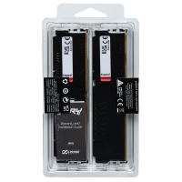 Модуль пам'яті для комп'ютера DDR5 16GB (2x8GB) 5600 MHz Beast Kingston Fury (ex.HyperX) (KF556C36BBEK2-16) Diawest