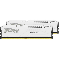 Модуль пам'яті для комп'ютера DDR5 32GB (2x16GB) 5200 MHz Beast EXPO White Kingston Fury (ex.HyperX) (KF552C36BWEK2-32) Diawest