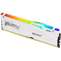 Модуль памяти для компьютера DDR5 16GB 6000 MHz Beast RGB EXPO White Kingston Fury (ex.HyperX) (KF560C36BWEA-16) Diawest
