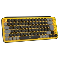 Клавиатура Logitech POP Keys Wireless Mechanical Keyboard UA Blast Yellow (920-010735) Diawest