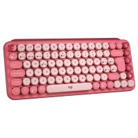 Клавиатура Logitech POP Keys Wireless Mechanical Keyboard UA Rose (920-010737) Diawest