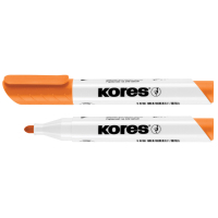Маркер KORES для білих дошок 1-3 мм, помаранчевий (K20834) Diawest