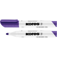 Маркер KORES для белых досок 1-3 мм, фиолетовый (K20836) Diawest