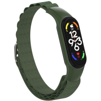 Ремешок для фитнес браслета Armorstandart AlpinaStyle Band для Xiaomi Mi Band 7/6/5/4 Green (ARM64988) Diawest