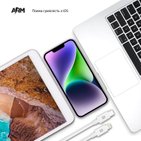 Дата кабель USB-C to Lightning 1.2m AMQGJ2L white Armorstandart (ARM64296) Diawest