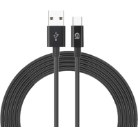 Дата кабель USB 2.0 AM to Type-C 1.2m AMD718BL black Armorstandart (ARM64372) Diawest