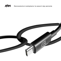 Дата кабель USB 2.0 AM to Type-C 1.2m AMD718BL black Armorstandart (ARM64372) Diawest