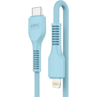 Дата кабель Type-C to Lightning 1.0m AR88 3A Blue Armorstandart (ARM65288) Diawest