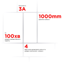 Дата кабель Type-C to Lightning 1.0m AR88 3A Blue Armorstandart (ARM65288) Diawest