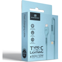 Дата кабель Type-C to Lightning 1.0m AR88 3A Blue Armorstandart (ARM65288) Diawest