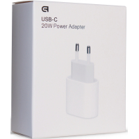 Зарядное устройство Armorstandart AMHJ83 20W USB-C Power Adapter White (ARM58528) Diawest