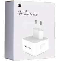 Зарядний пристрій Armorstandart AMNWM3A 35W Dual USB-C Port Compact Power Adapter (ARM62264) Diawest