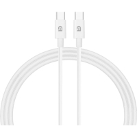 Дата кабель USB-C to USB-C 1.2.0m ABMM093L white Armorstandart (ARM64300) Diawest