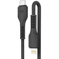 Дата кабель Type-C to Lightning 1.0m AR88 3A Black Armorstandart (ARM65287) Diawest