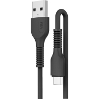 Дата кабель USB-C to USB-C 1.0m AR88 2.4A Black Armorstandart (ARM60006) Diawest