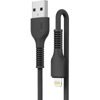 Дата кабель USB 2.0 AM to Lightning 1.0m AR88 2.4A black Armorstandart (ARM60009) Diawest
