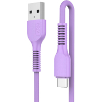 Дата кабель USB-C to USB-C 1.0m AR88 2.4A Purple Armorstandart (ARM60007) Diawest