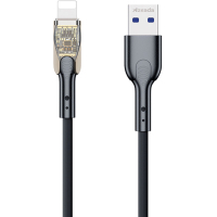 Дата кабель USB 2.0 AM to Lightning PD-B94i 2.4A Proda (PD-B94i-BK) Diawest