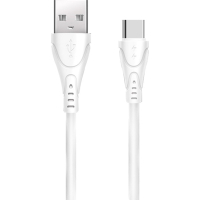 Дата кабель USB 2.0 AM to Type-C 1.0m SC-112a White XoKo (XK-SC-112a-WH) Diawest