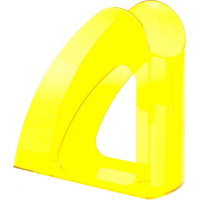 Лоток для паперів Economix вертикальний Райдуга, пластик лимонний (E31904-25) Diawest