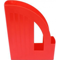 Лоток для бумаг Economix вертикальный пластик, красный (E31901-03) Diawest