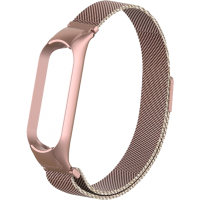 Ремешок для фитнес браслета Armorstandart Milanese Magnetic Band 503 для Xiaomi Mi Band 6/5 Rose Gold (ARM57183) Diawest