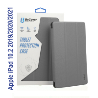 Чехол для планшета BeCover Tri Fold Soft TPU Silicone Apple iPad 10.2 2019/2020/2021 Gray (706885) Diawest