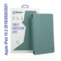Чехол для планшета BeCover Tri Fold Soft TPU Silicone Apple iPad 10.2 2019/2020/2021 Green (706884) Diawest
